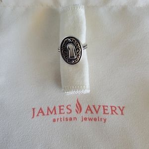 Retired James Avery Lock Ring